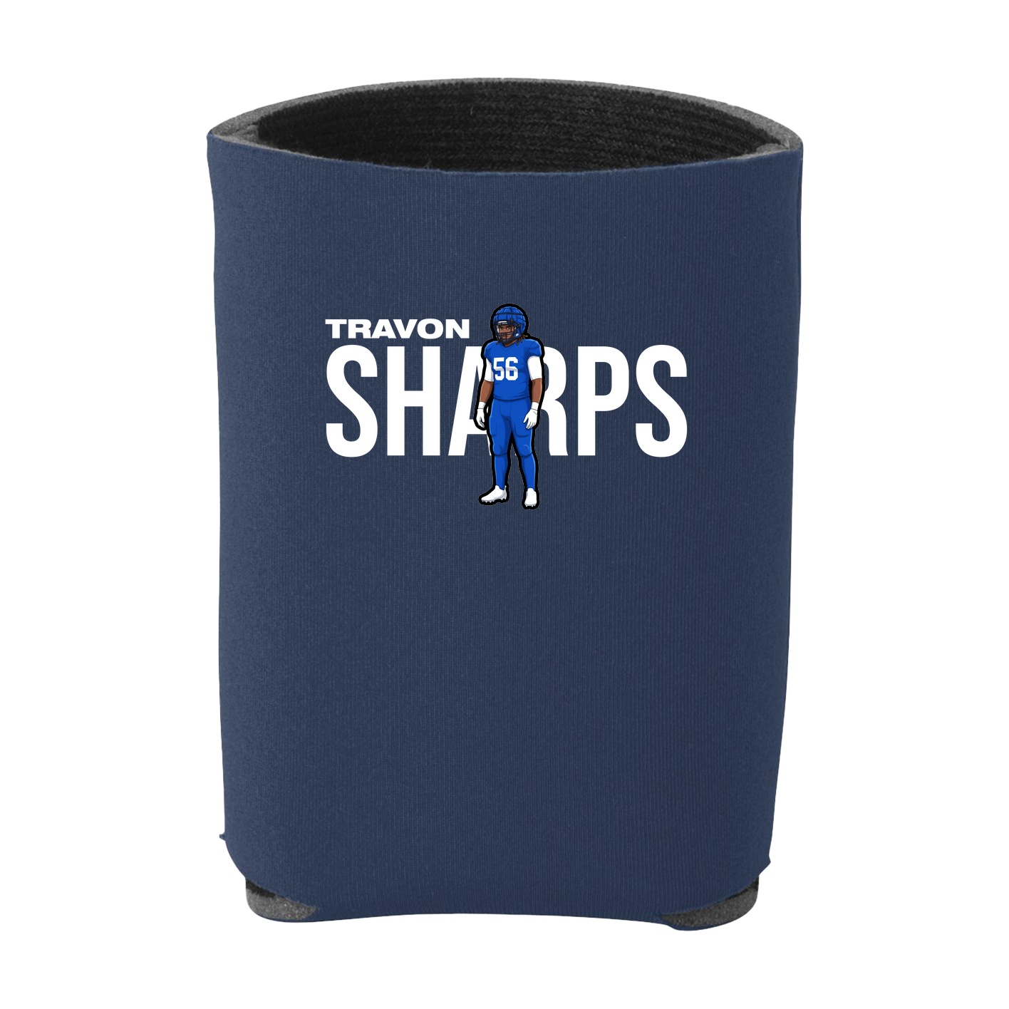 Can Holder — Player Name in Navy
