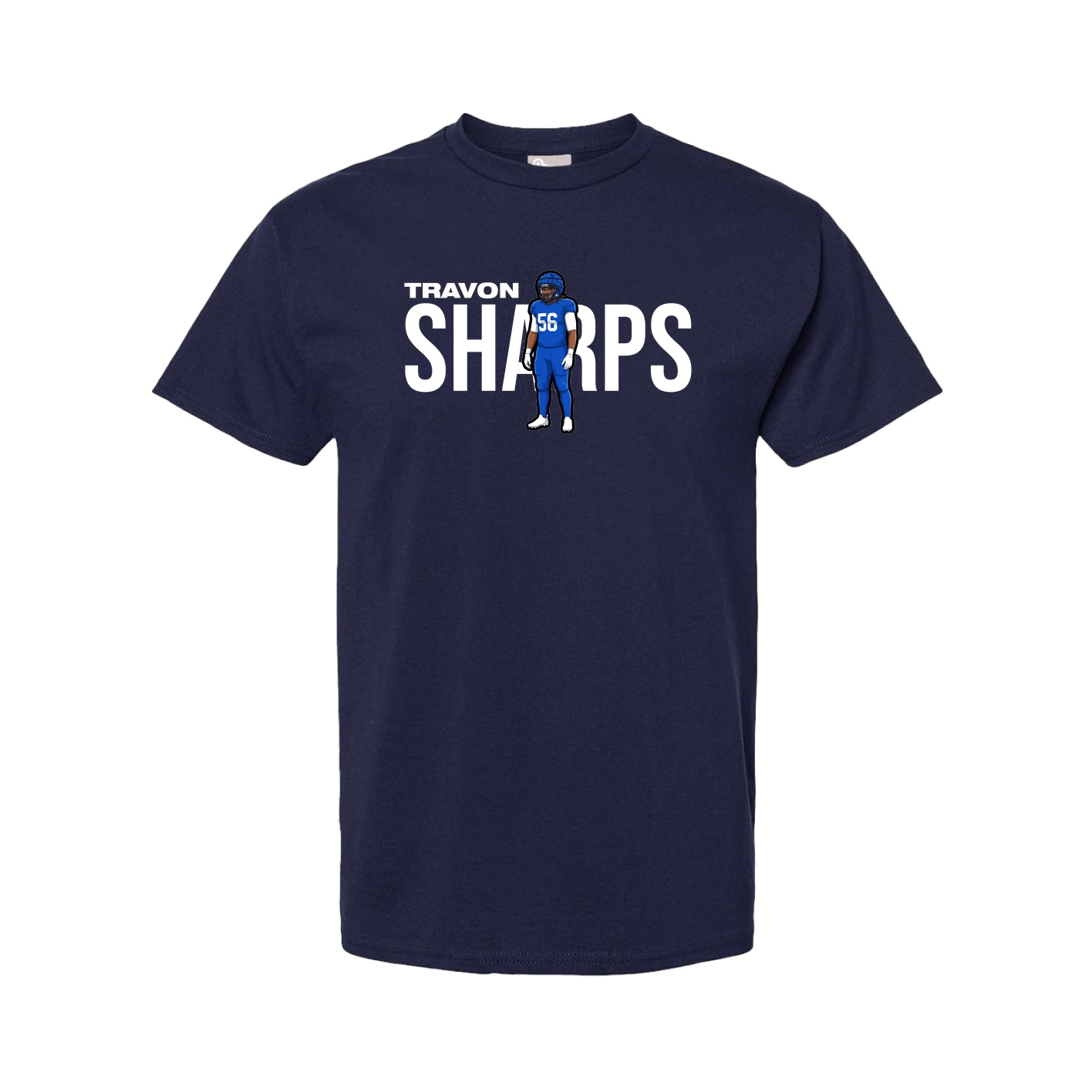 Tee — Player Name in Navy