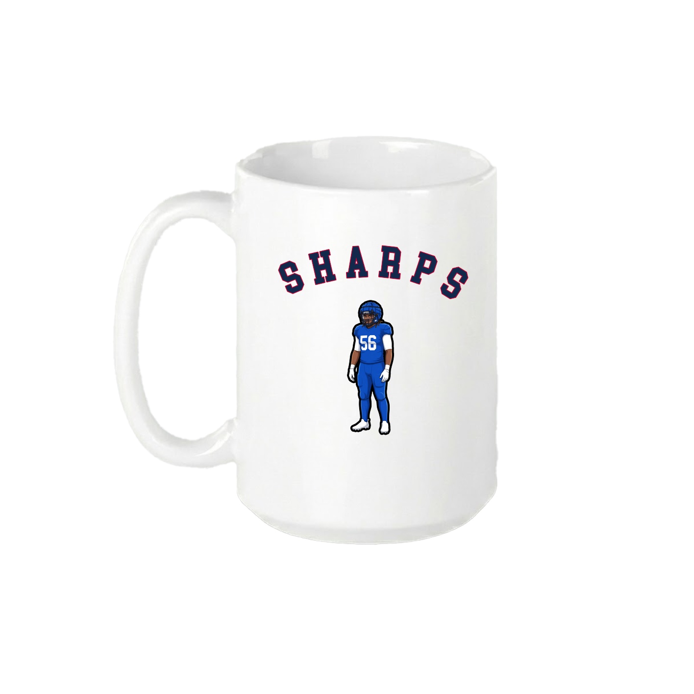15oz Coffee Mug — Shirsey Arch in White