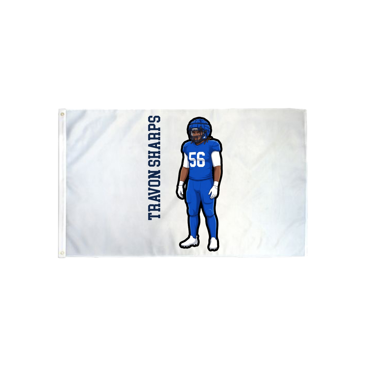 3x5 Flag — Name Vertical in Classic