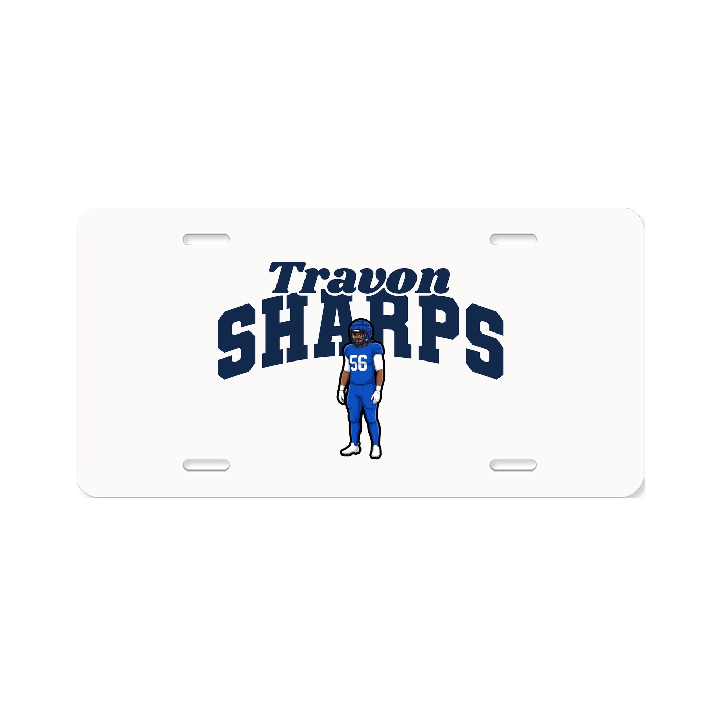 License Plate — Signature Arch in Classic