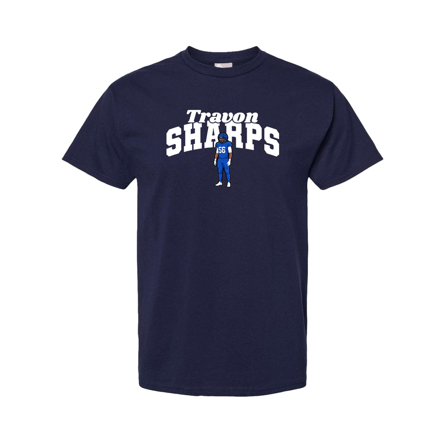 Tee — Signature Arch in Navy