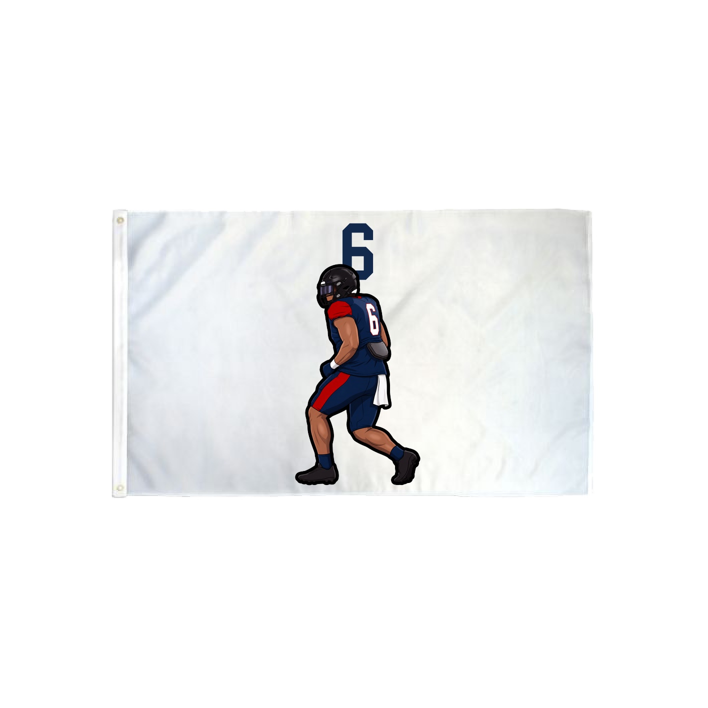 3x5 Flag — Number Top in Classic