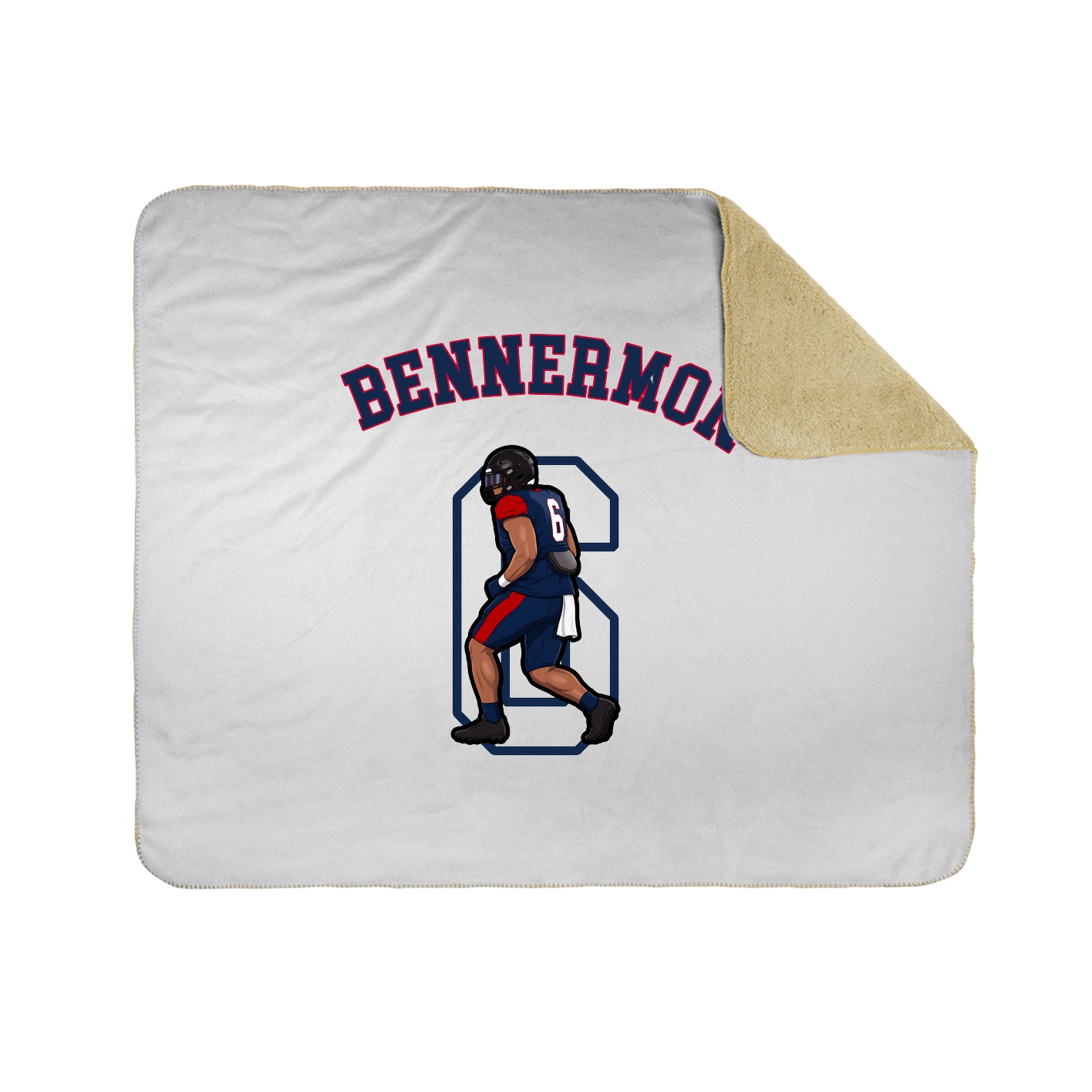 Throw Blanket — Shirsey Arch in White