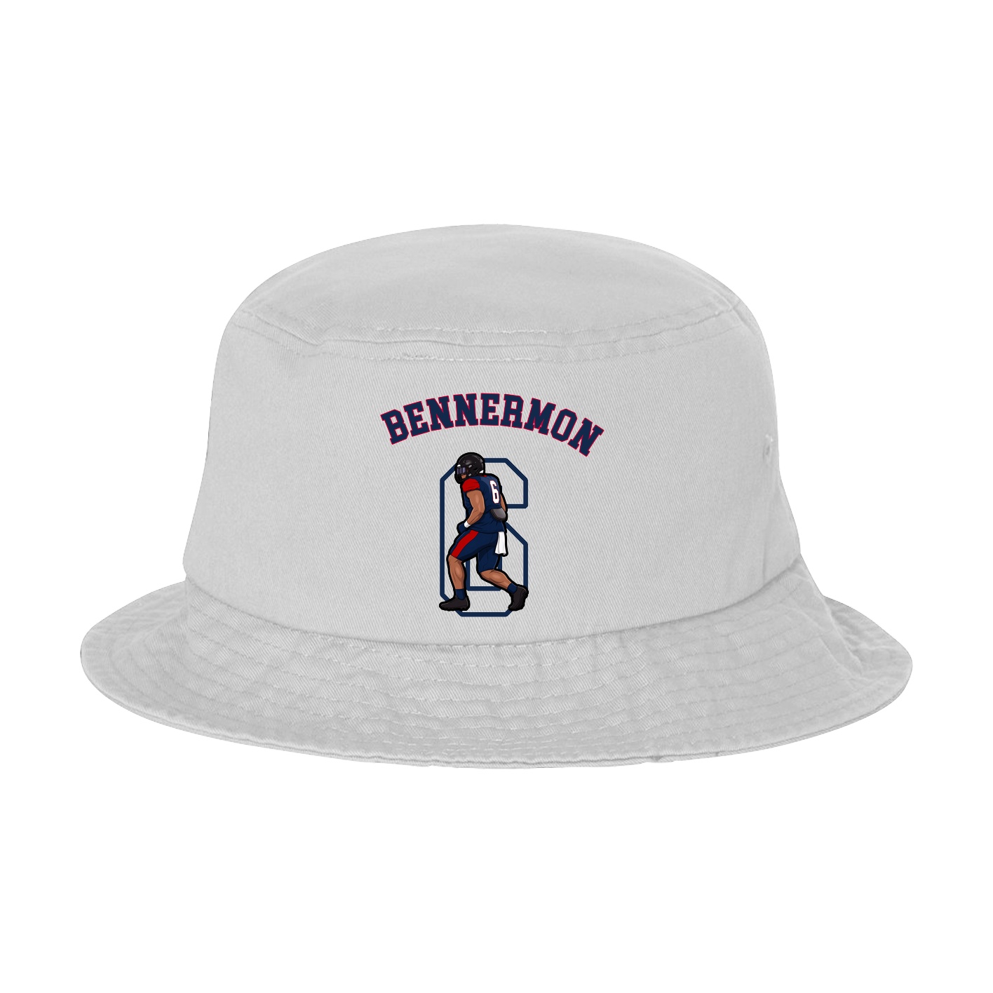 Bucket Cap — Shirsey Arch in White