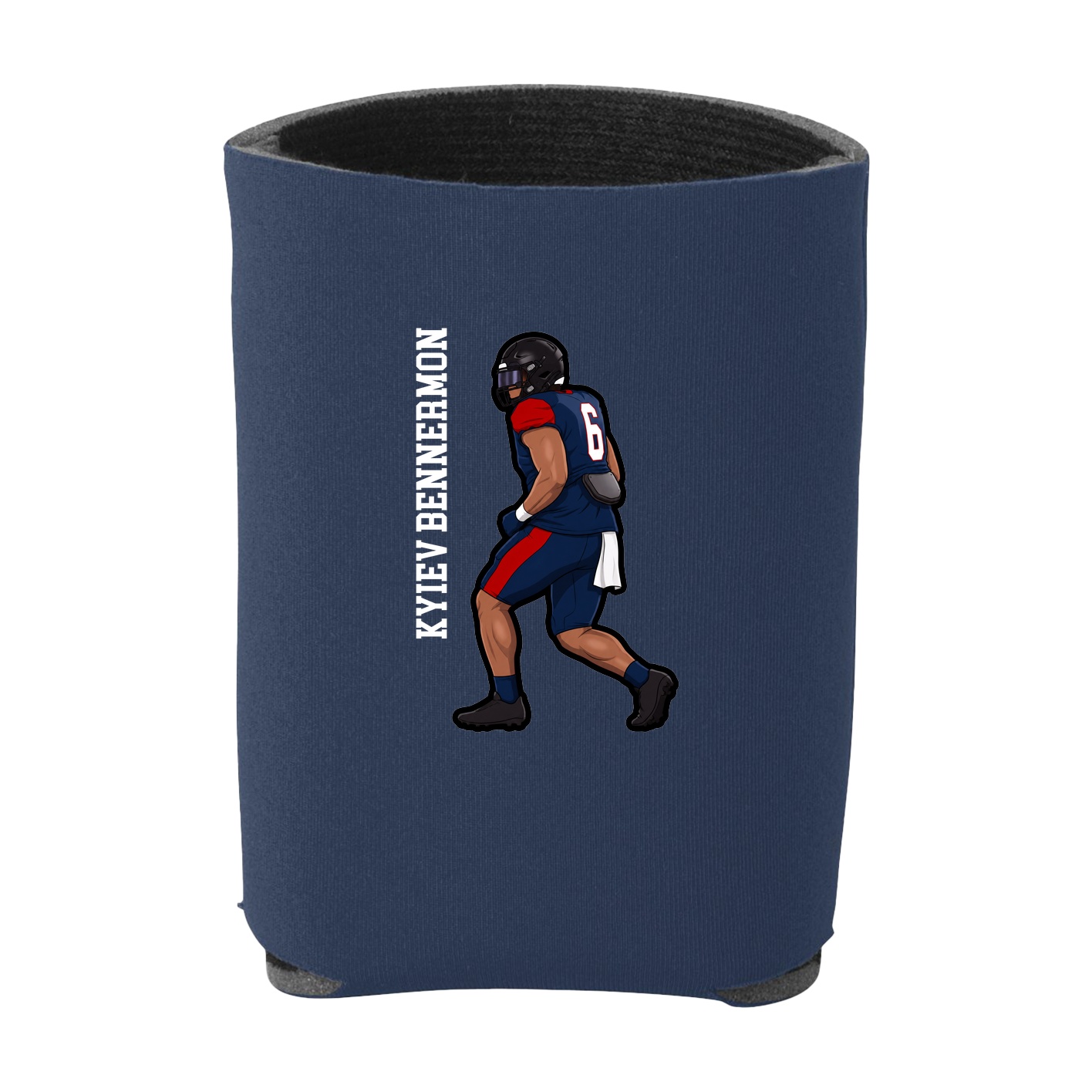 Can Holder — Name Vertical in Navy