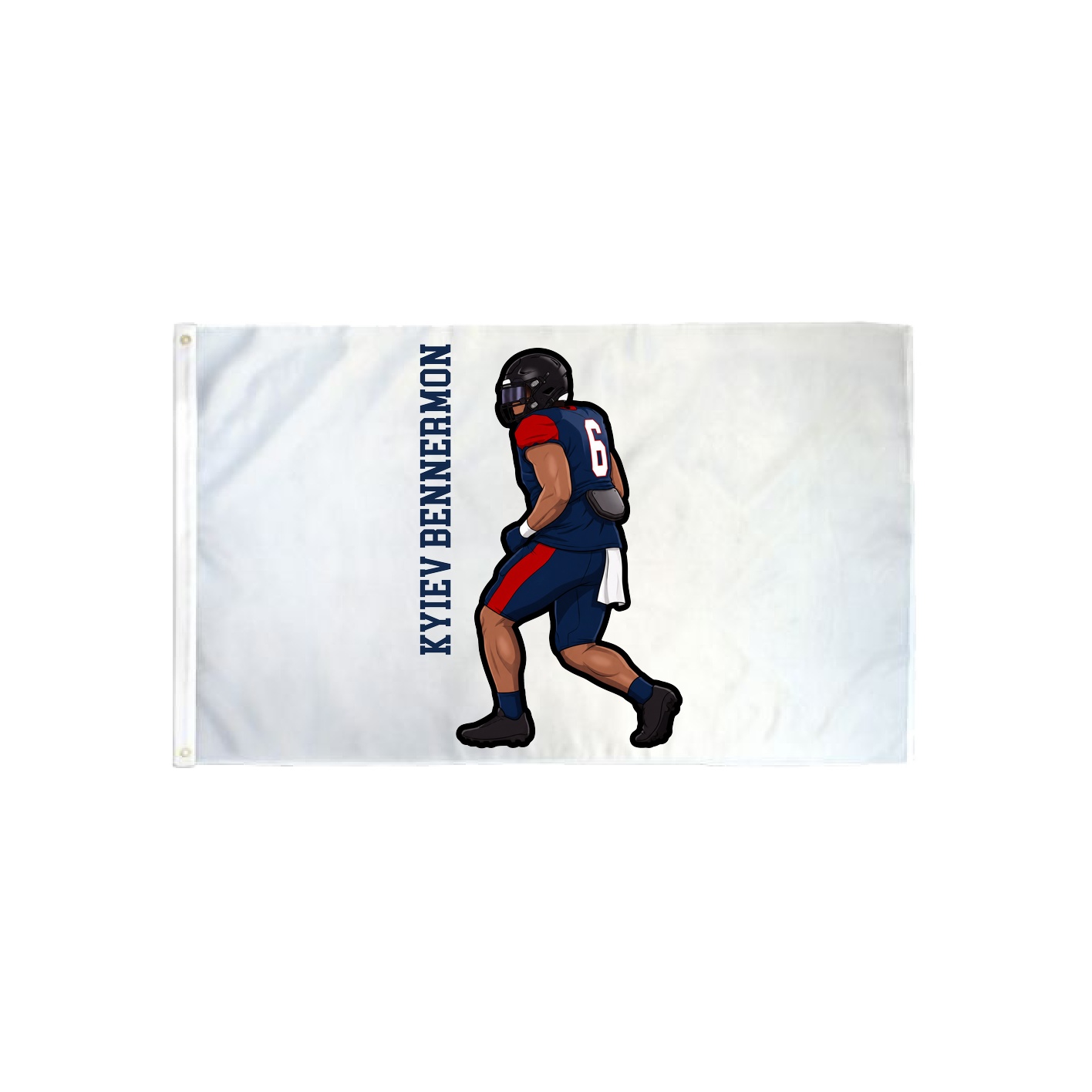 3x5 Flag — Name Vertical in Classic