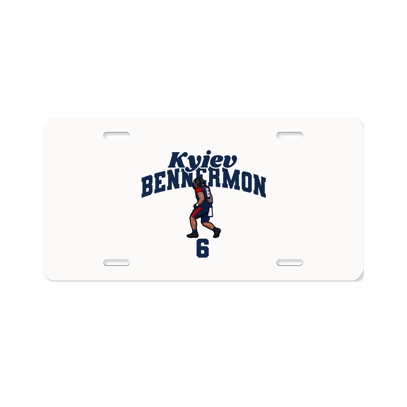 License Plate — Signature Arch in Classic