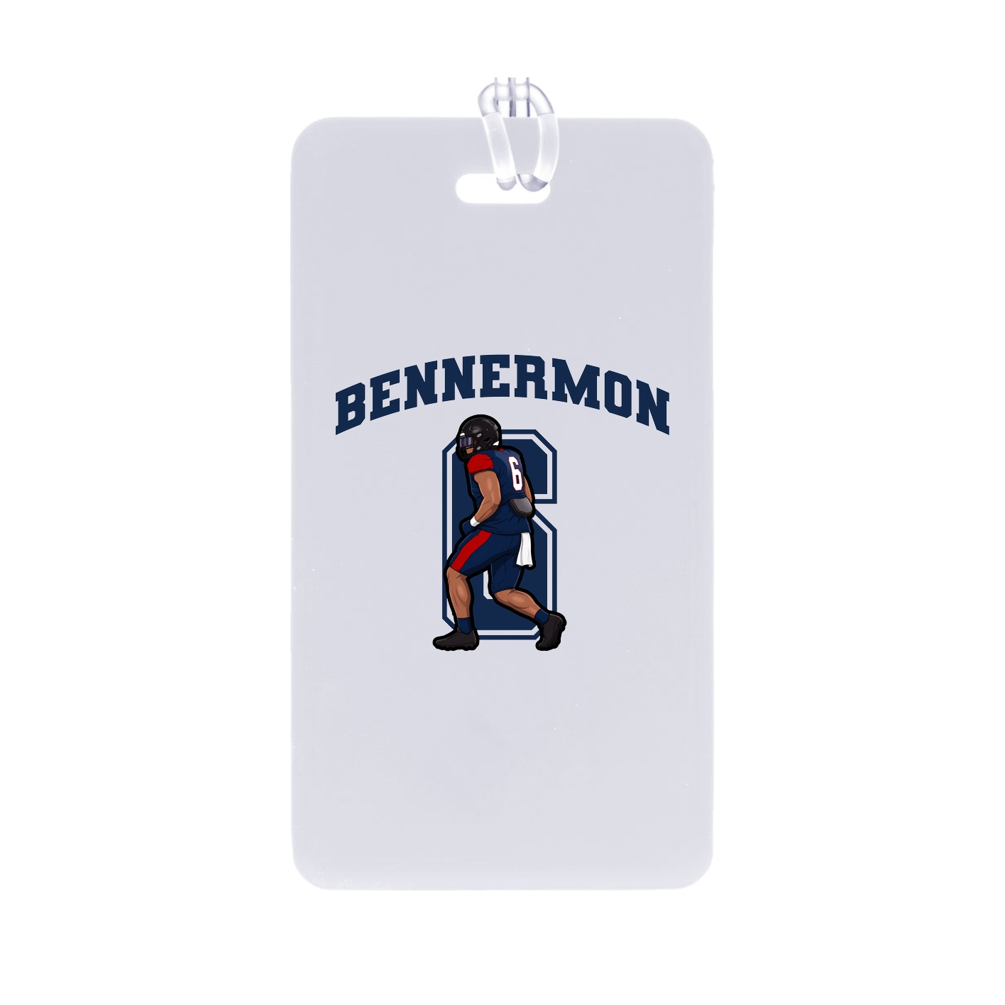 Bag Tag — Number in Classic