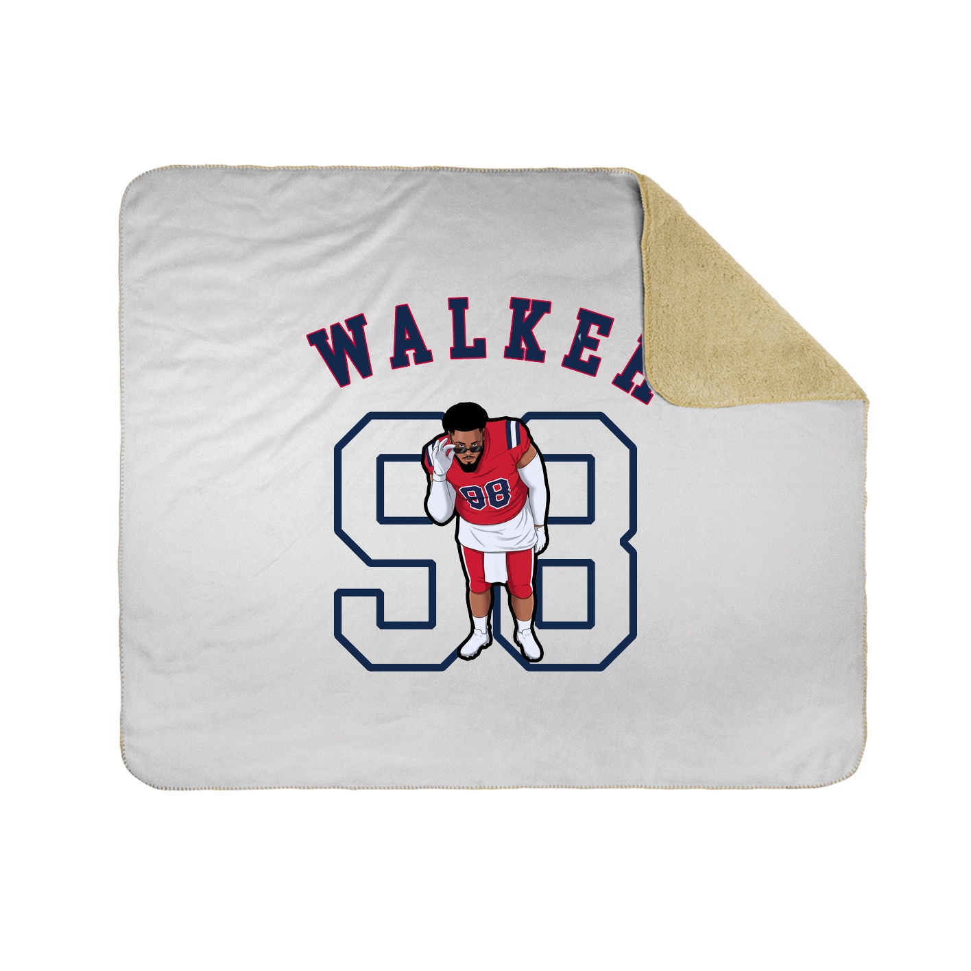 Throw Blanket — Shirsey Arch in White