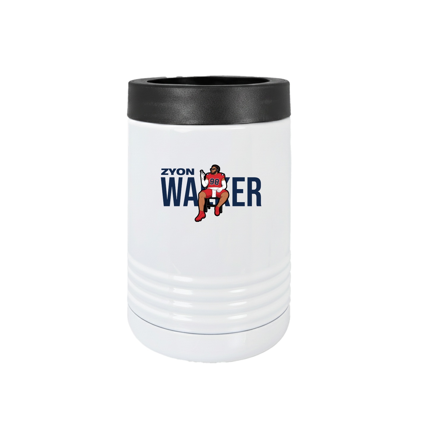 Beverage Holder — Player Name in White