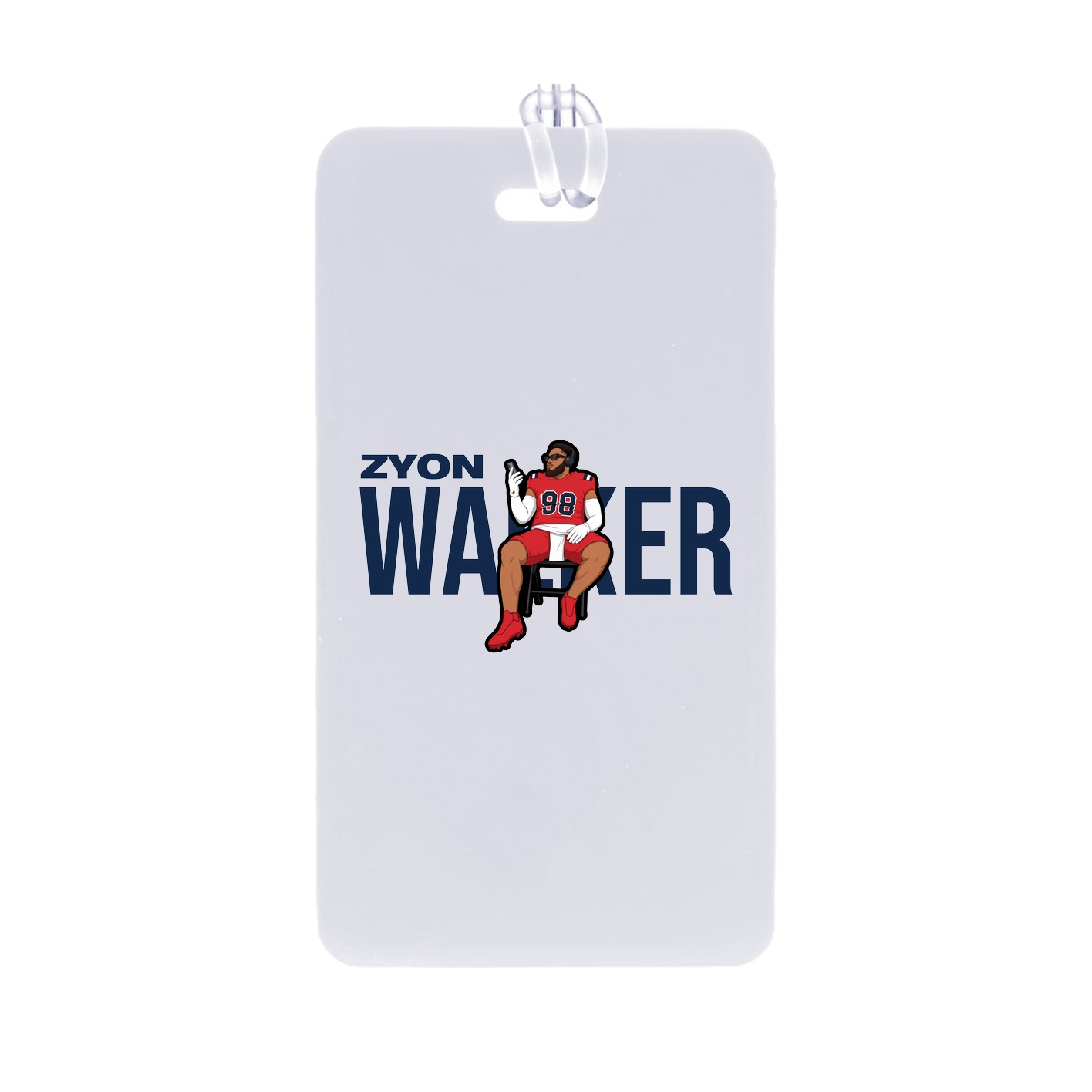 Bag Tag — Player Name in Classic