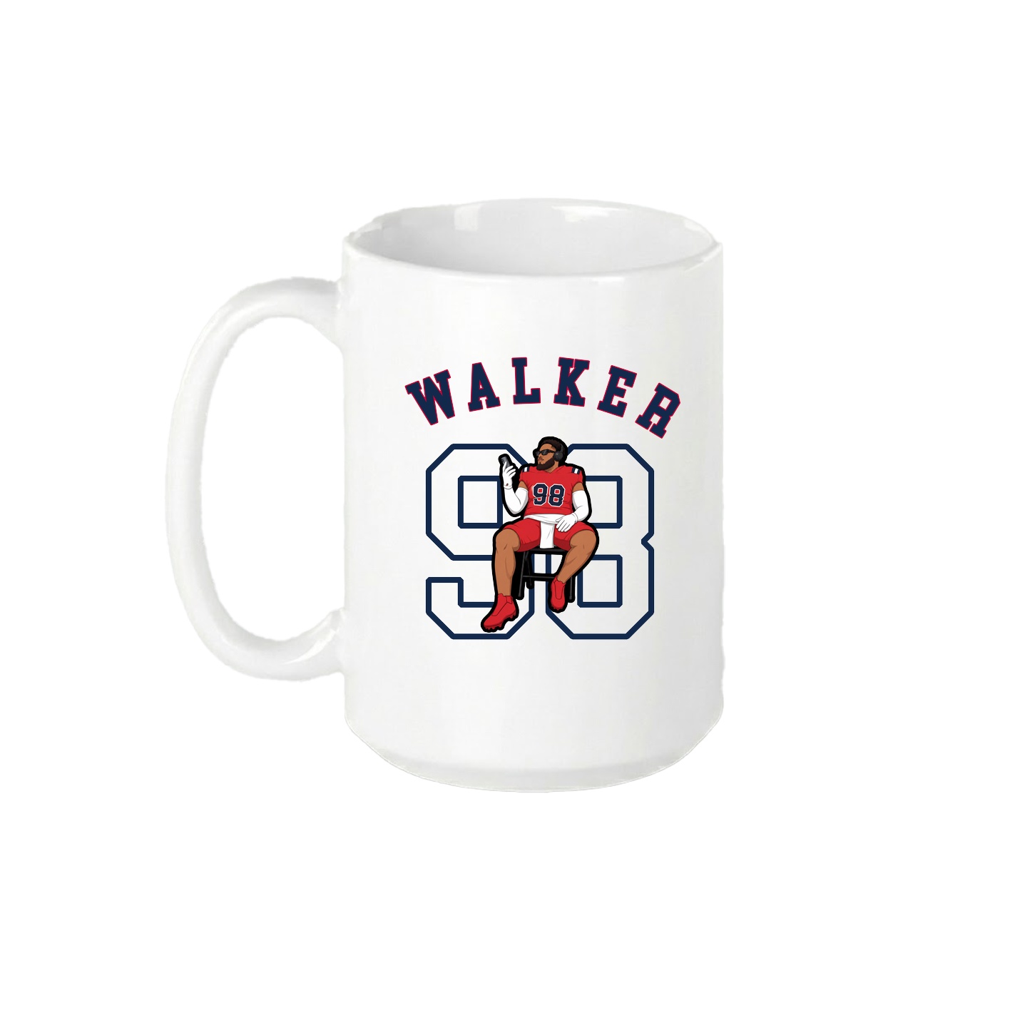 15oz Coffee Mug — Shirsey Arch in White