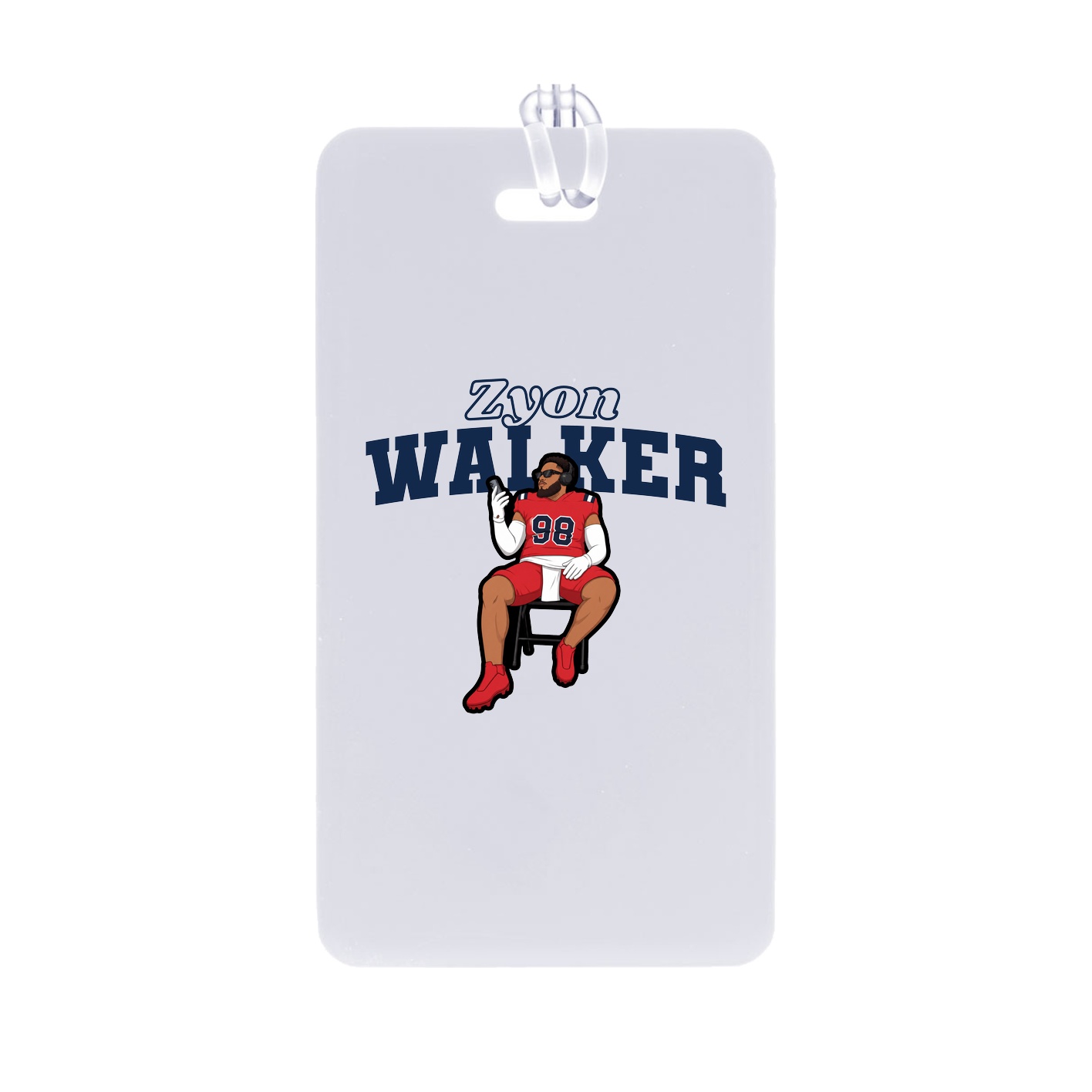 Bag Tag — Name Arch in Classic