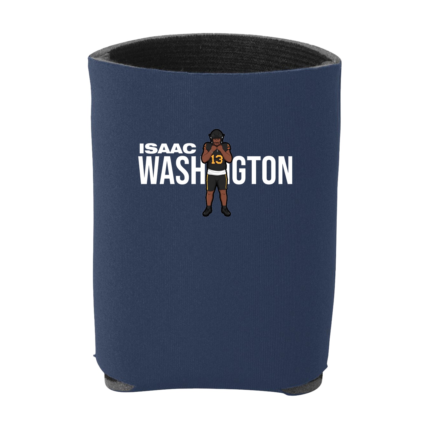 Can Holder — Player Name in Navy