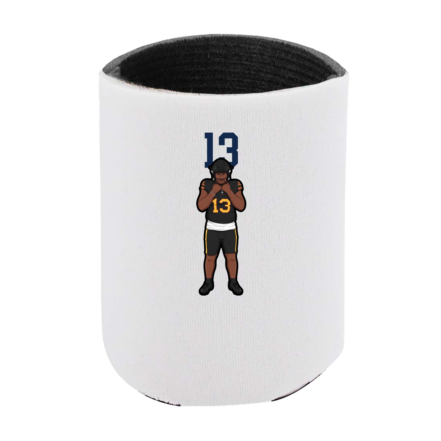 Can Holder — Number Top in White