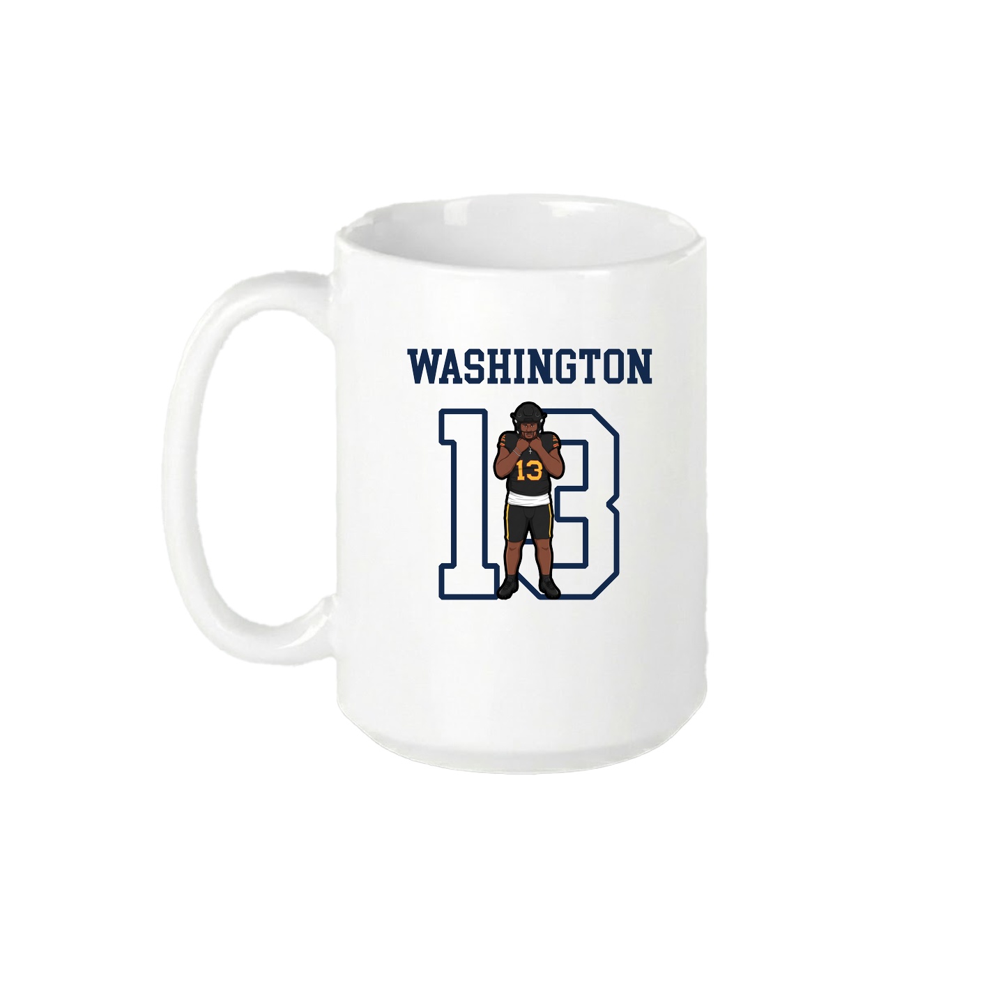 15oz Coffee Mug — Shirsey in White
