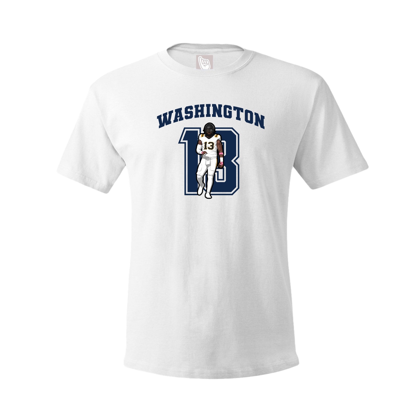 Tee — Number in White