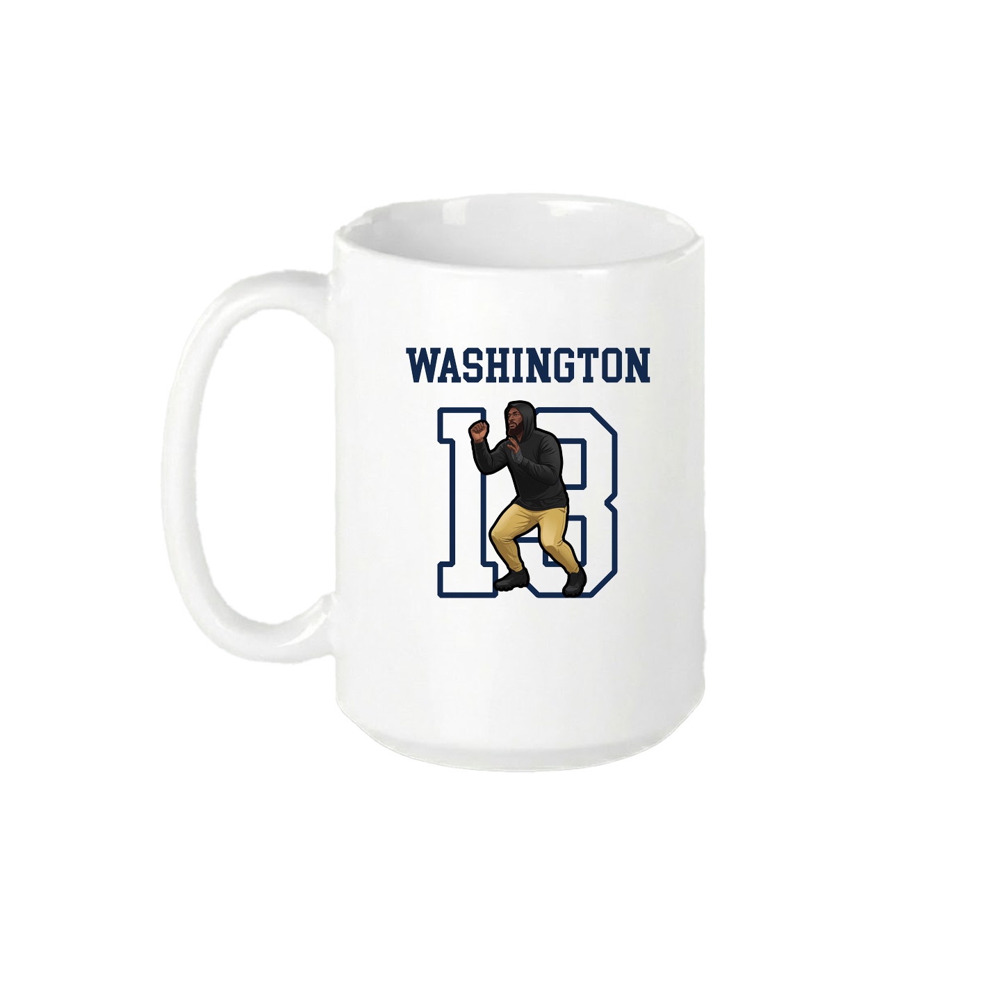 15oz Coffee Mug — Shirsey in White