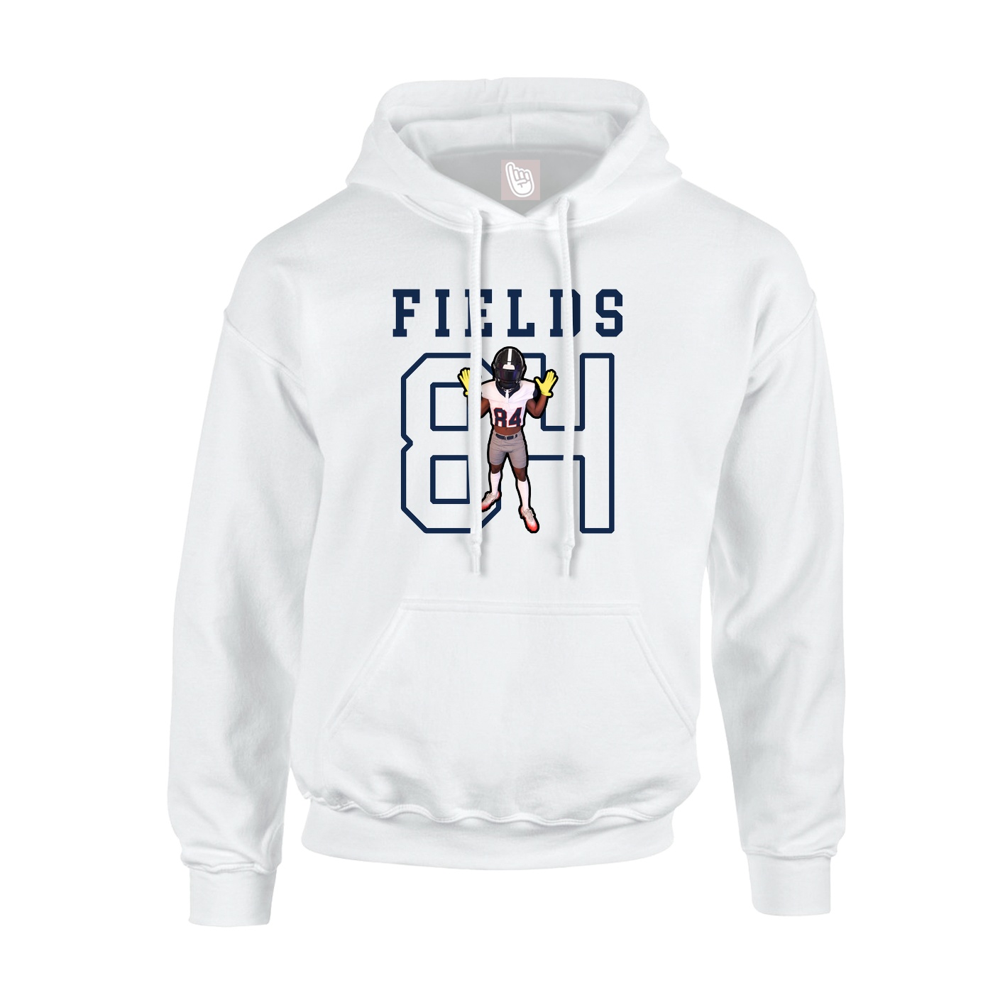 Youth Hoodie — Shirsey in White
