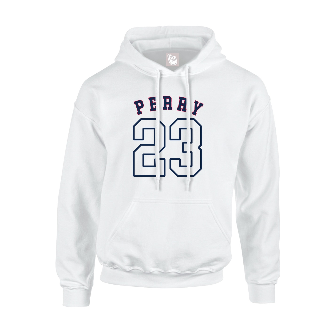 Youth Hoodie — Shirsey Arch in White