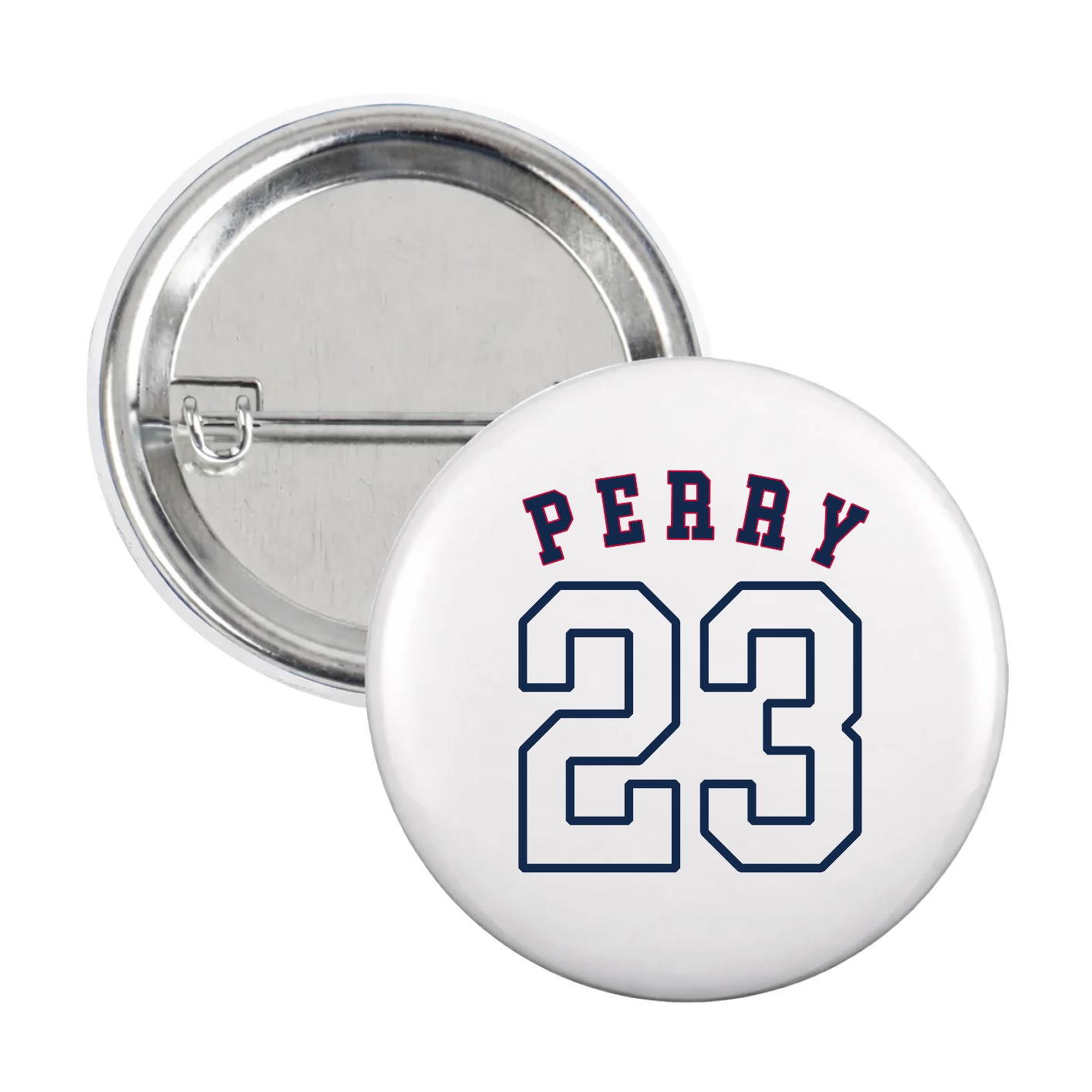 Game Day Button — Shirsey Arch in White