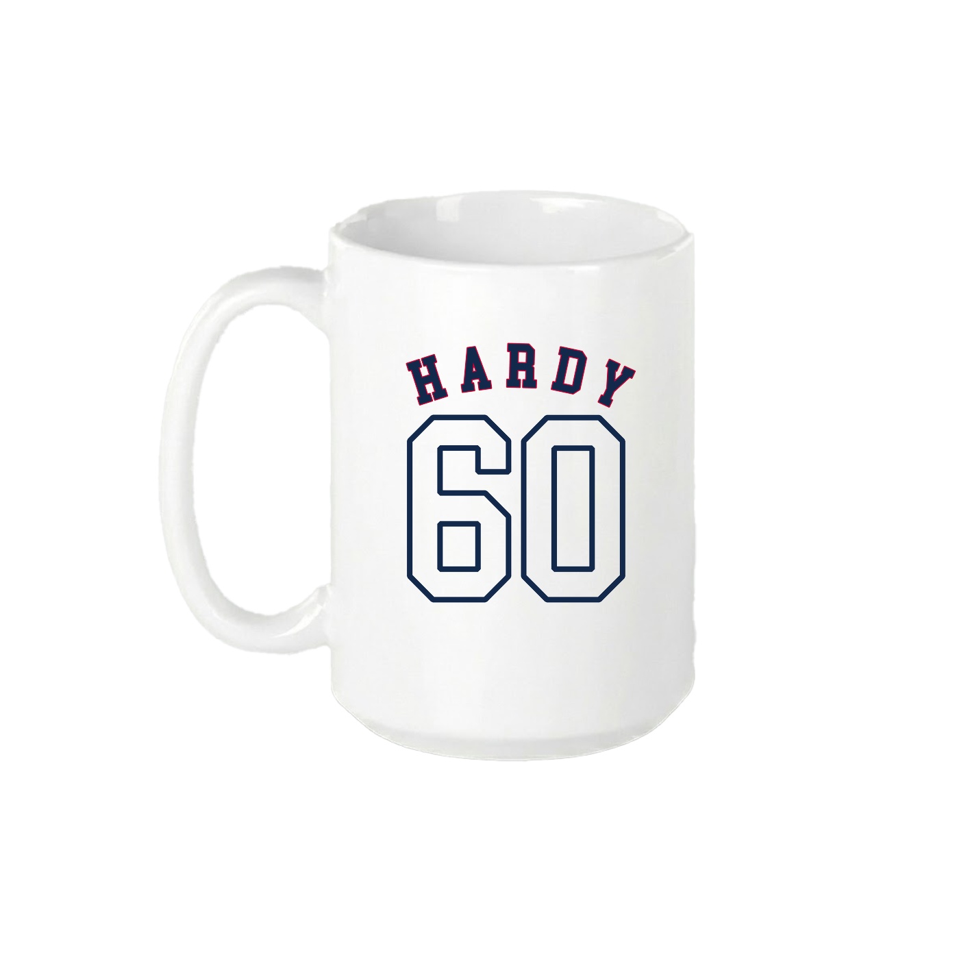 15oz Coffee Mug — Shirsey Arch in White