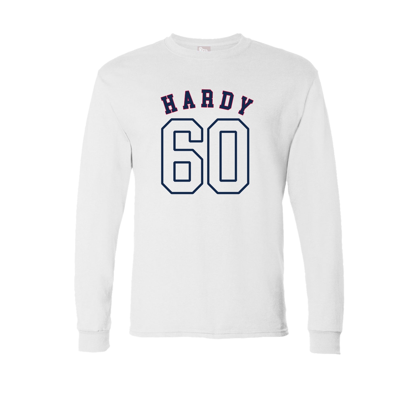 Long Sleeve Tee — Shirsey Arch in White