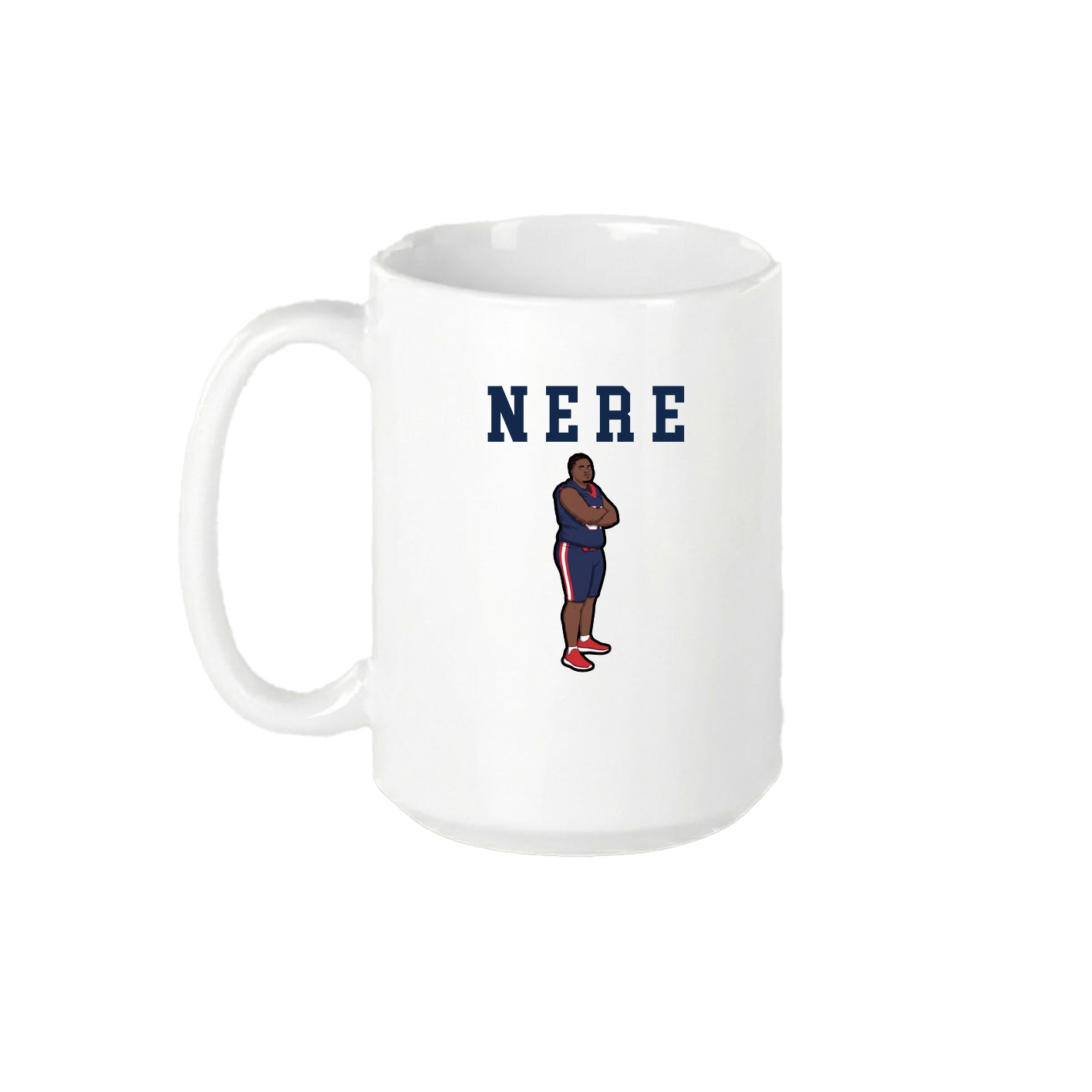 15oz Coffee Mug — Shirsey in White
