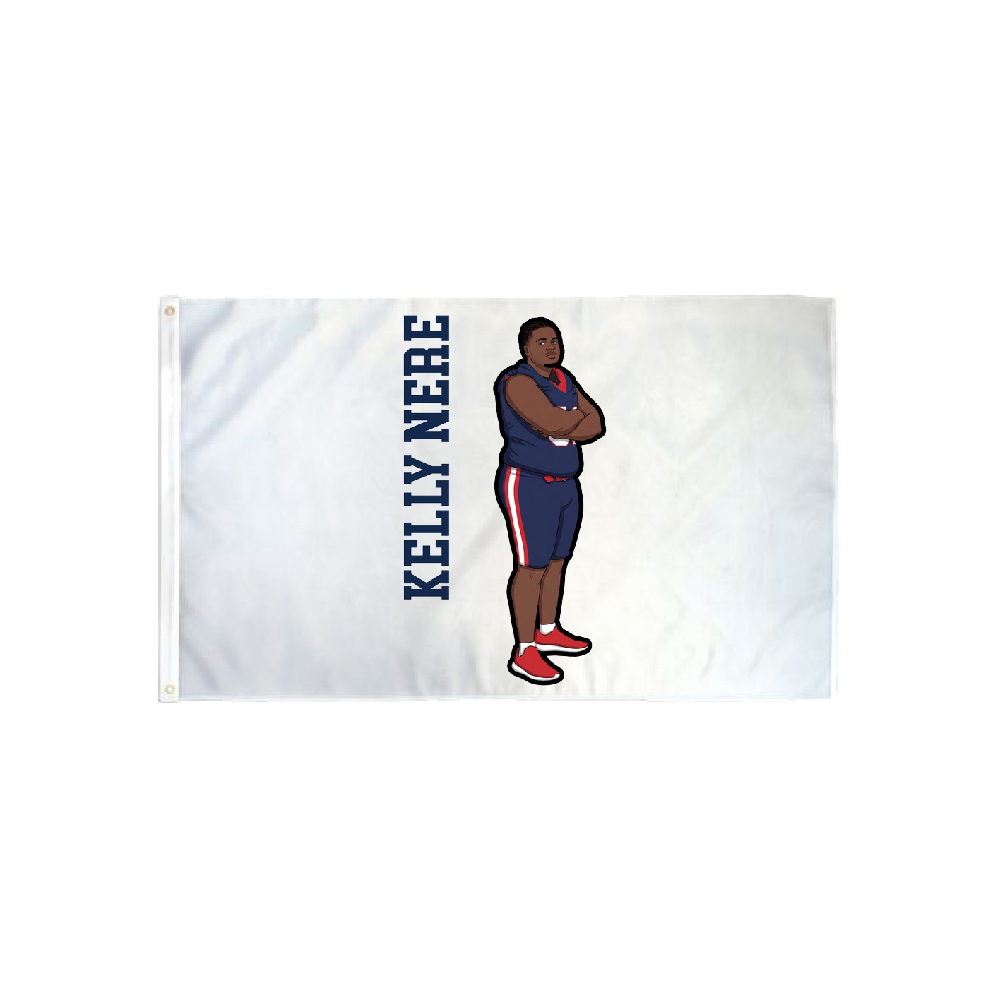 3x5 Flag — Name Vertical in Classic