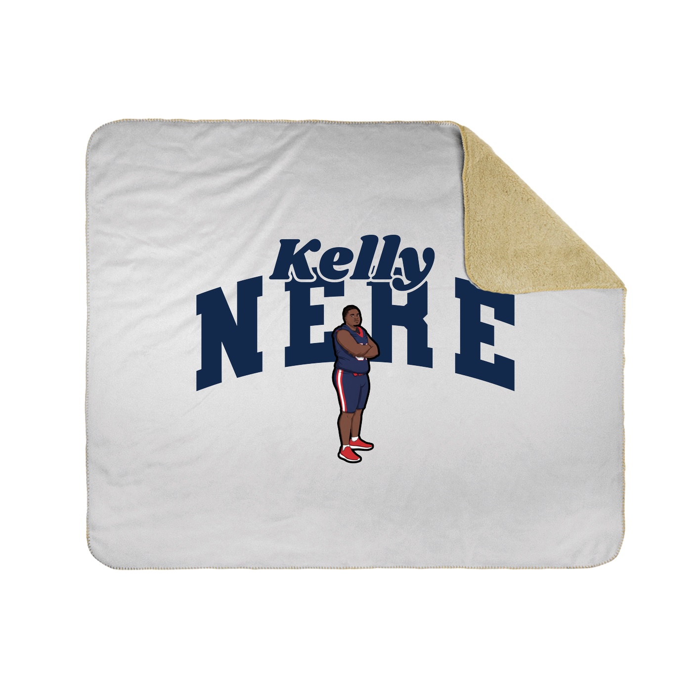 Throw Blanket — Signature Arch in White