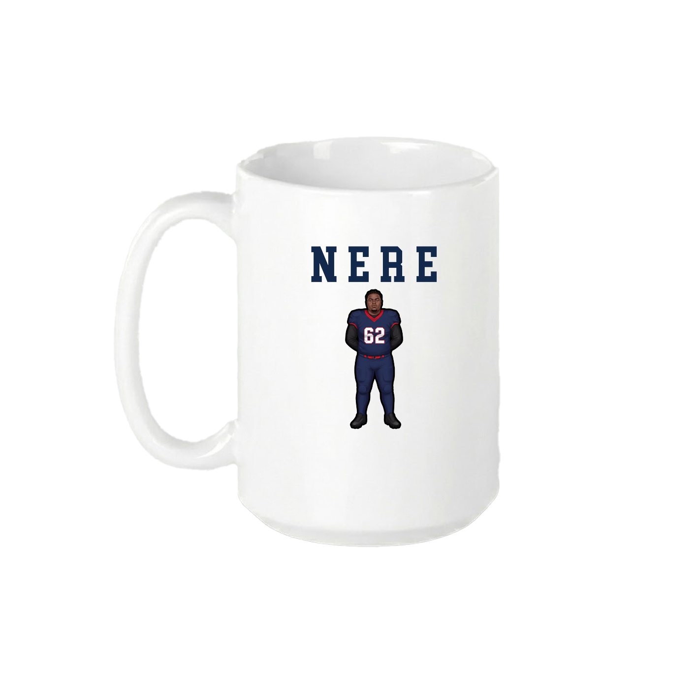 15oz Coffee Mug — Shirsey in White