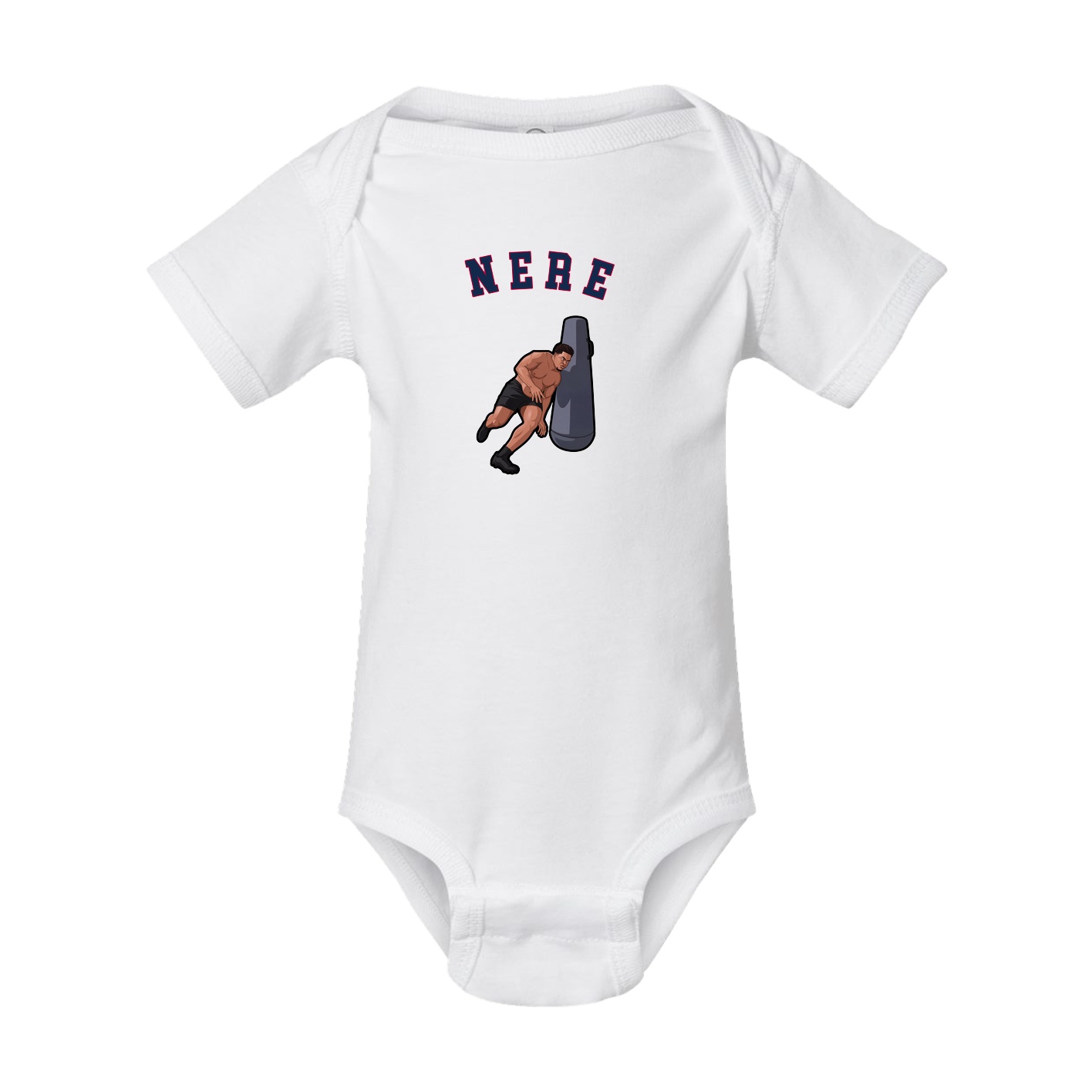 Baby Onesie — Shirsey Arch in White