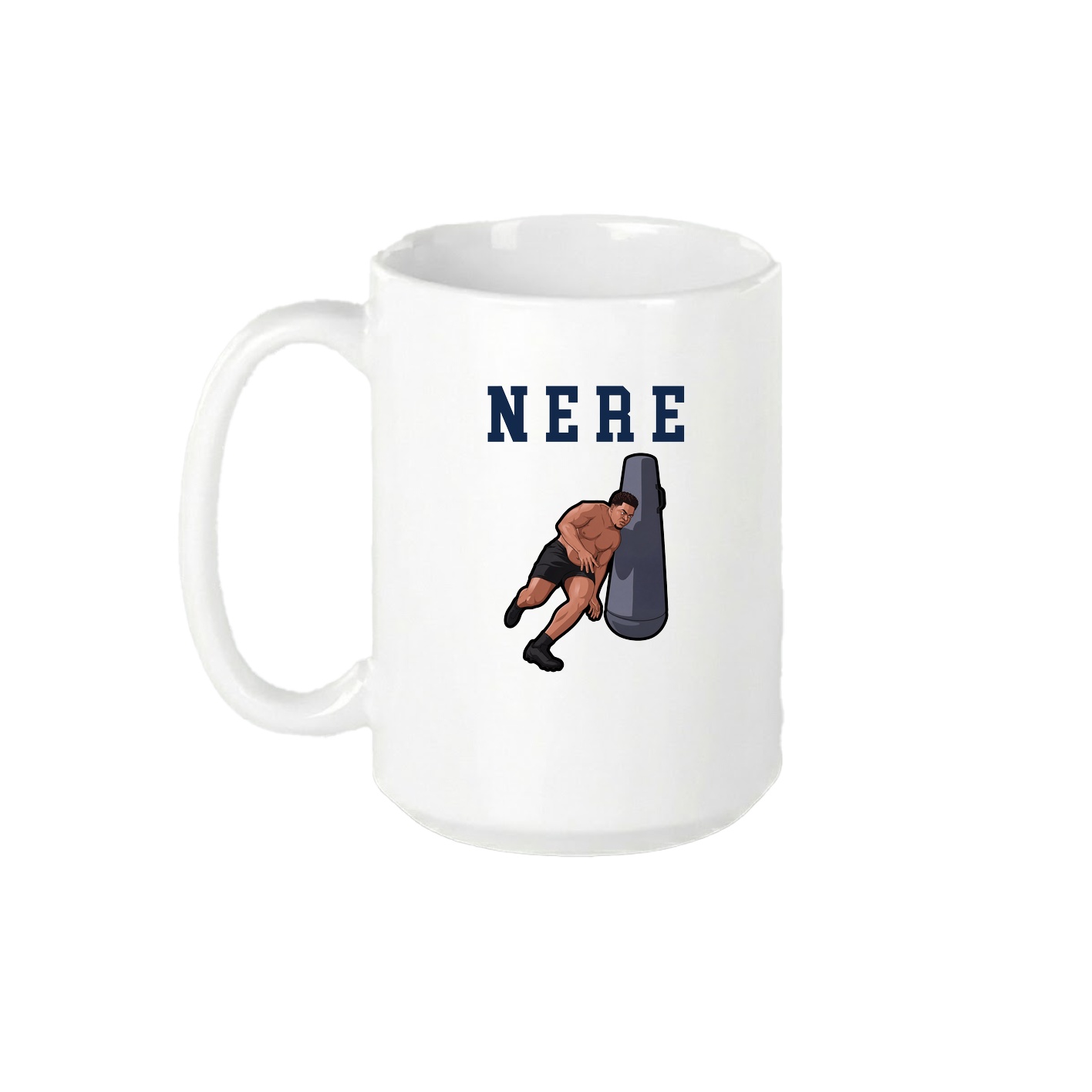 15oz Coffee Mug — Shirsey in White