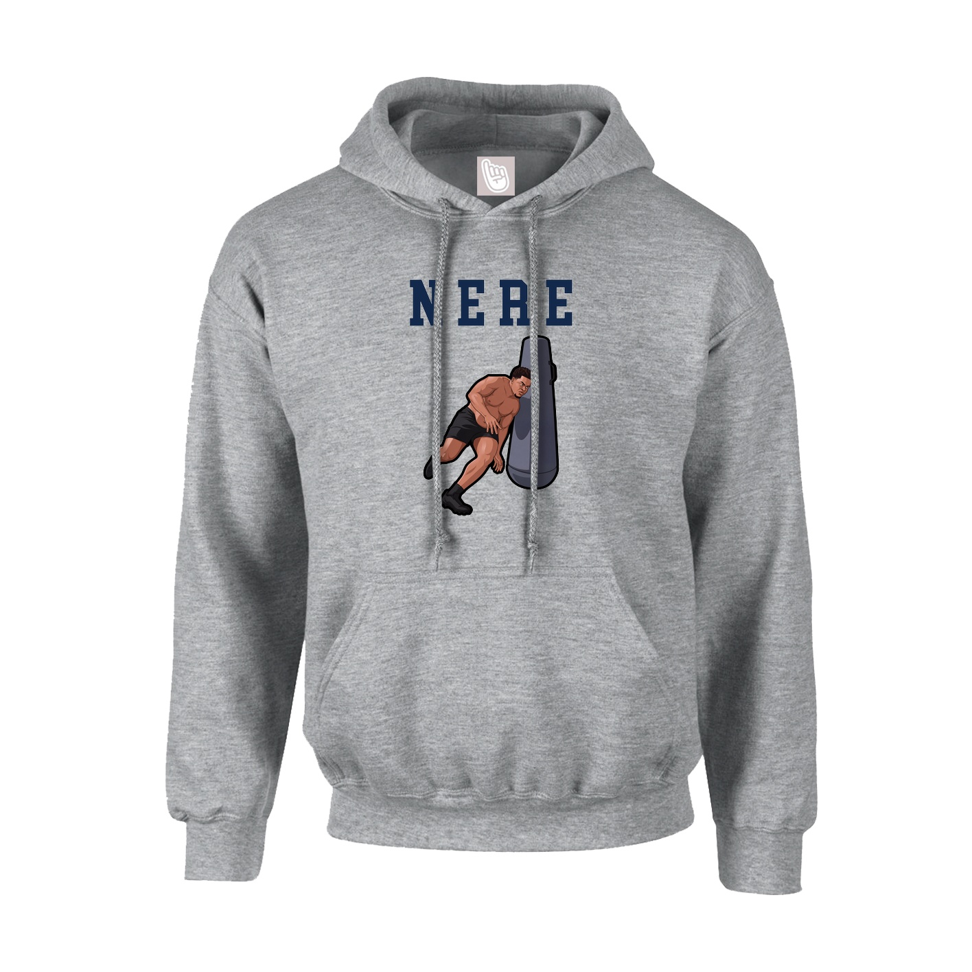 Hoodie — Shirsey in Grey