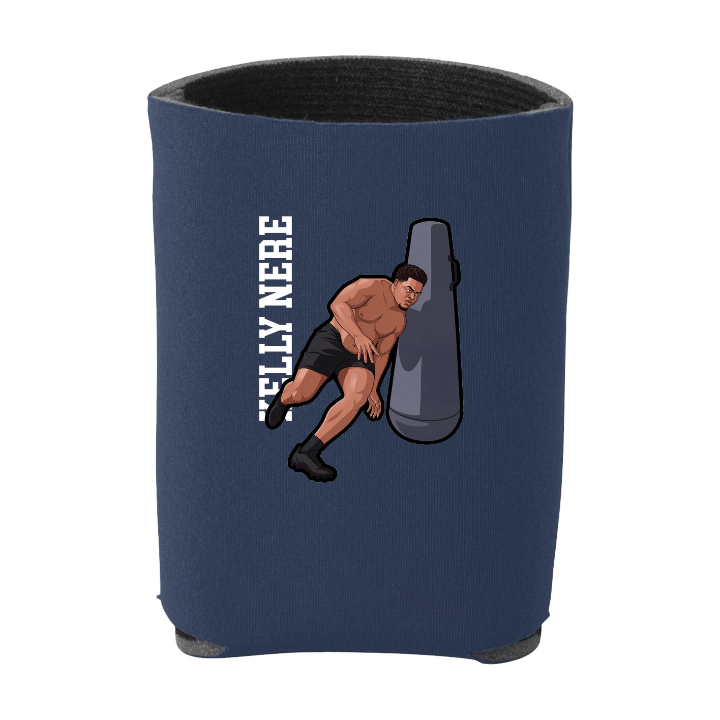 Can Holder — Name Vertical in Navy