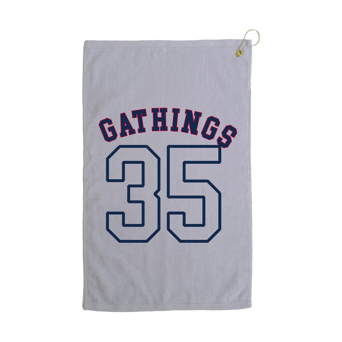 Golf Towel — Shirsey Arch in Grey