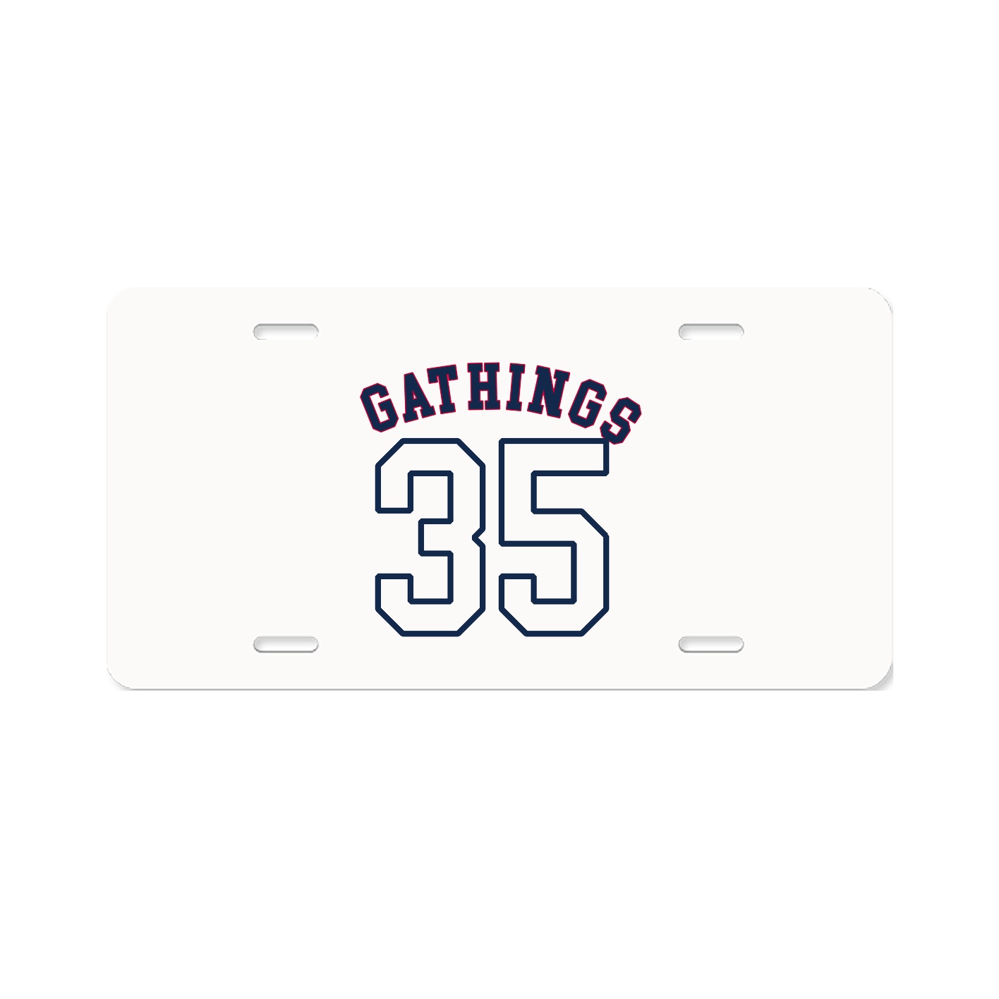 License Plate — Shirsey Arch in Classic