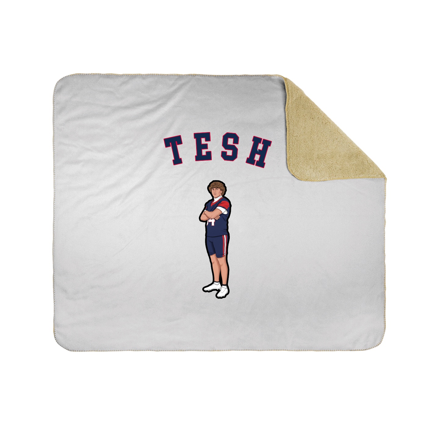 Throw Blanket — Shirsey Arch in White