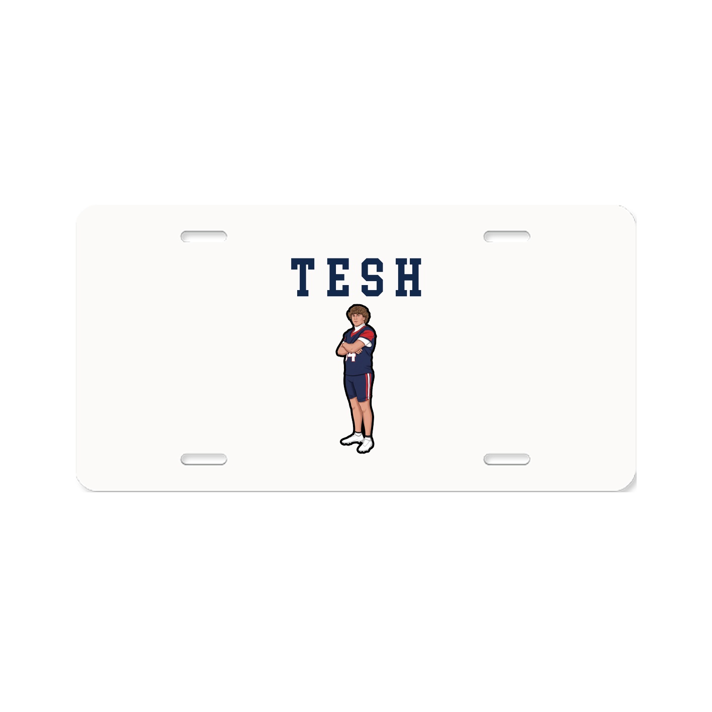 License Plate — Shirsey in Classic