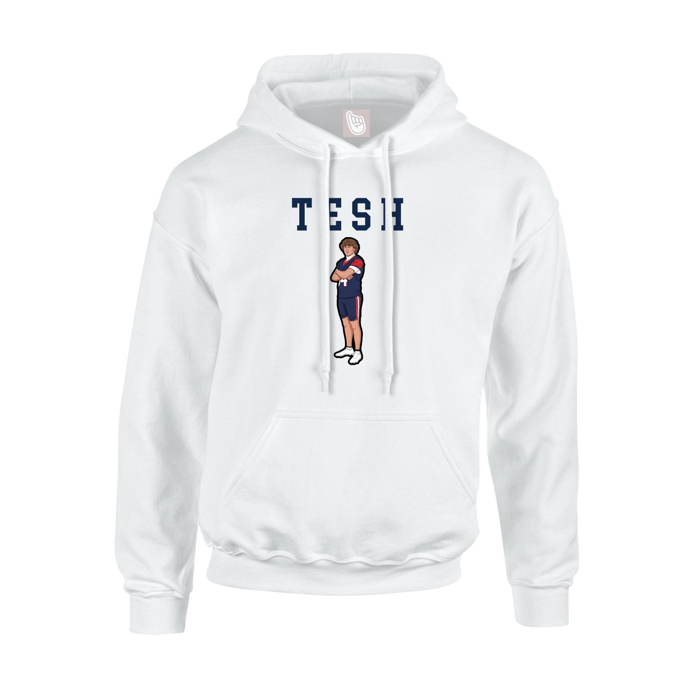 Youth Hoodie — Shirsey in White
