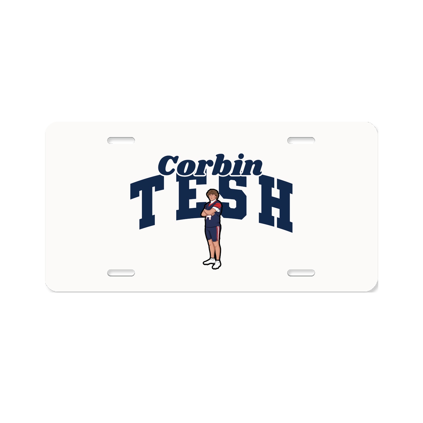 License Plate — Signature Arch in Classic