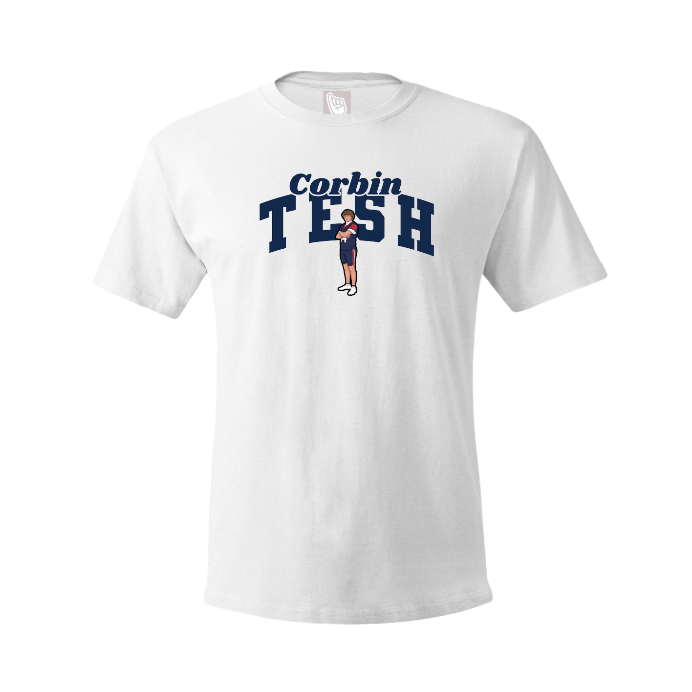 Tee — Signature Arch in White