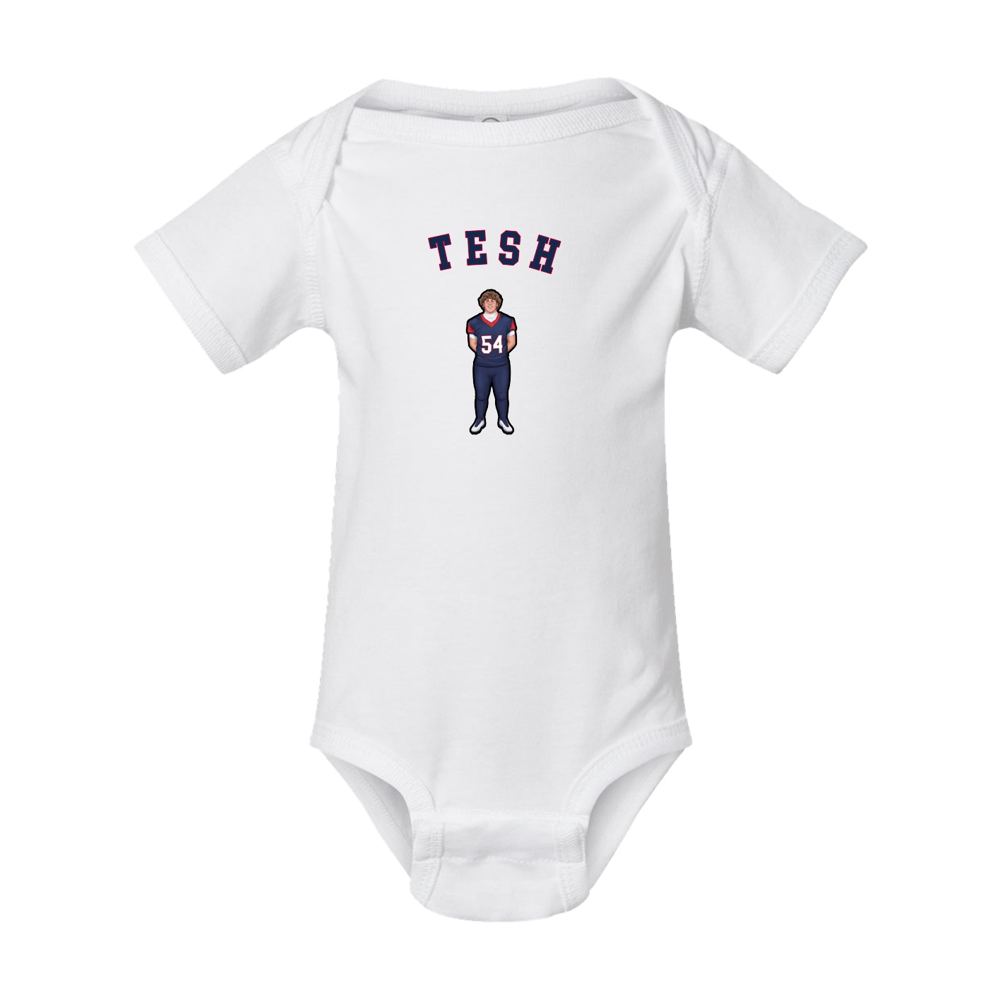Baby Onesie — Shirsey Arch in White