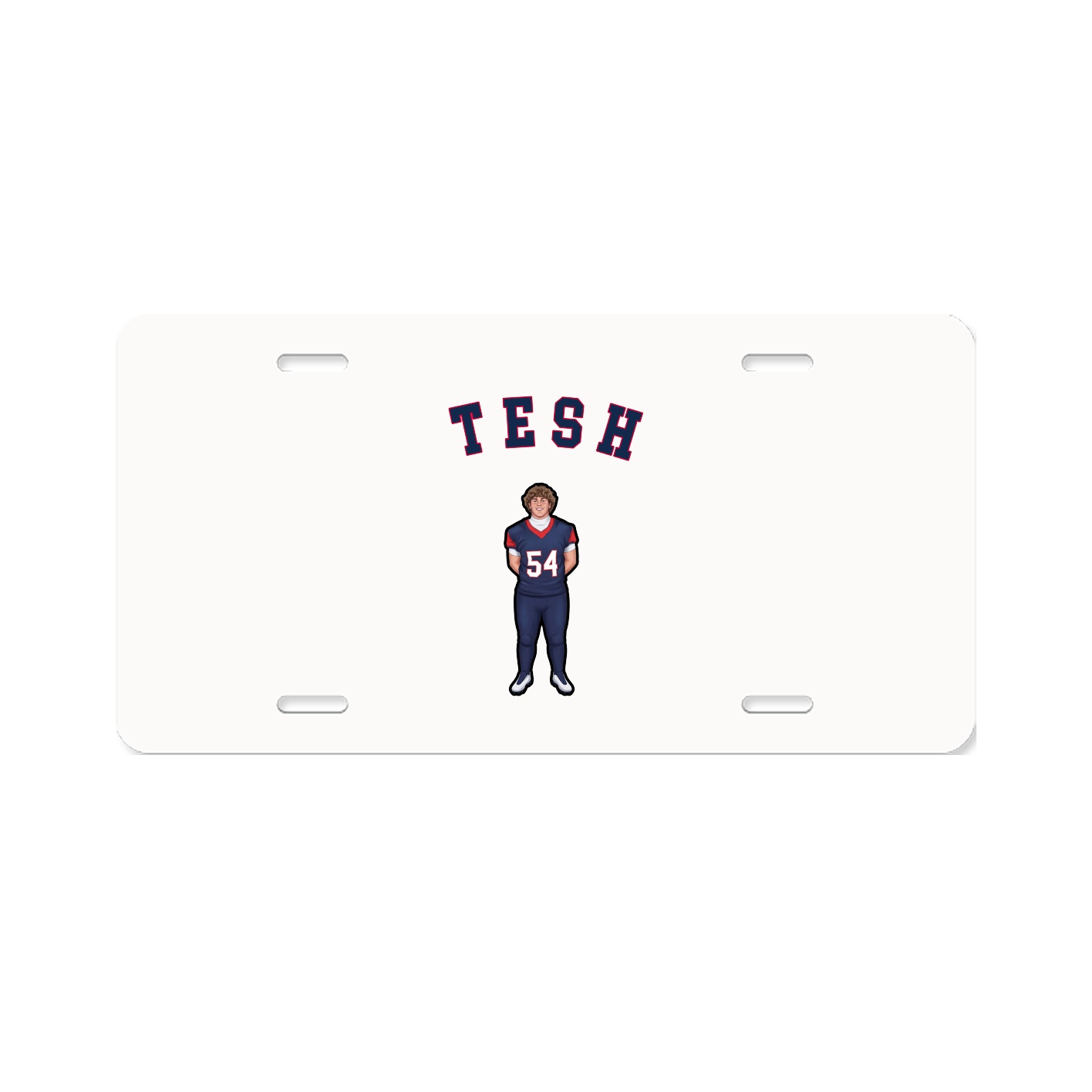 License Plate — Shirsey Arch in Classic