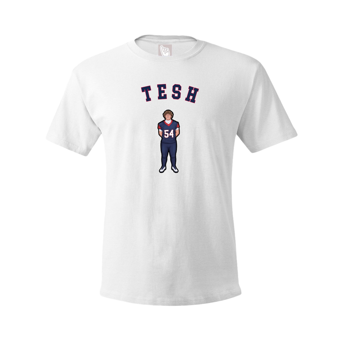 Youth Tee — Shirsey Arch in White