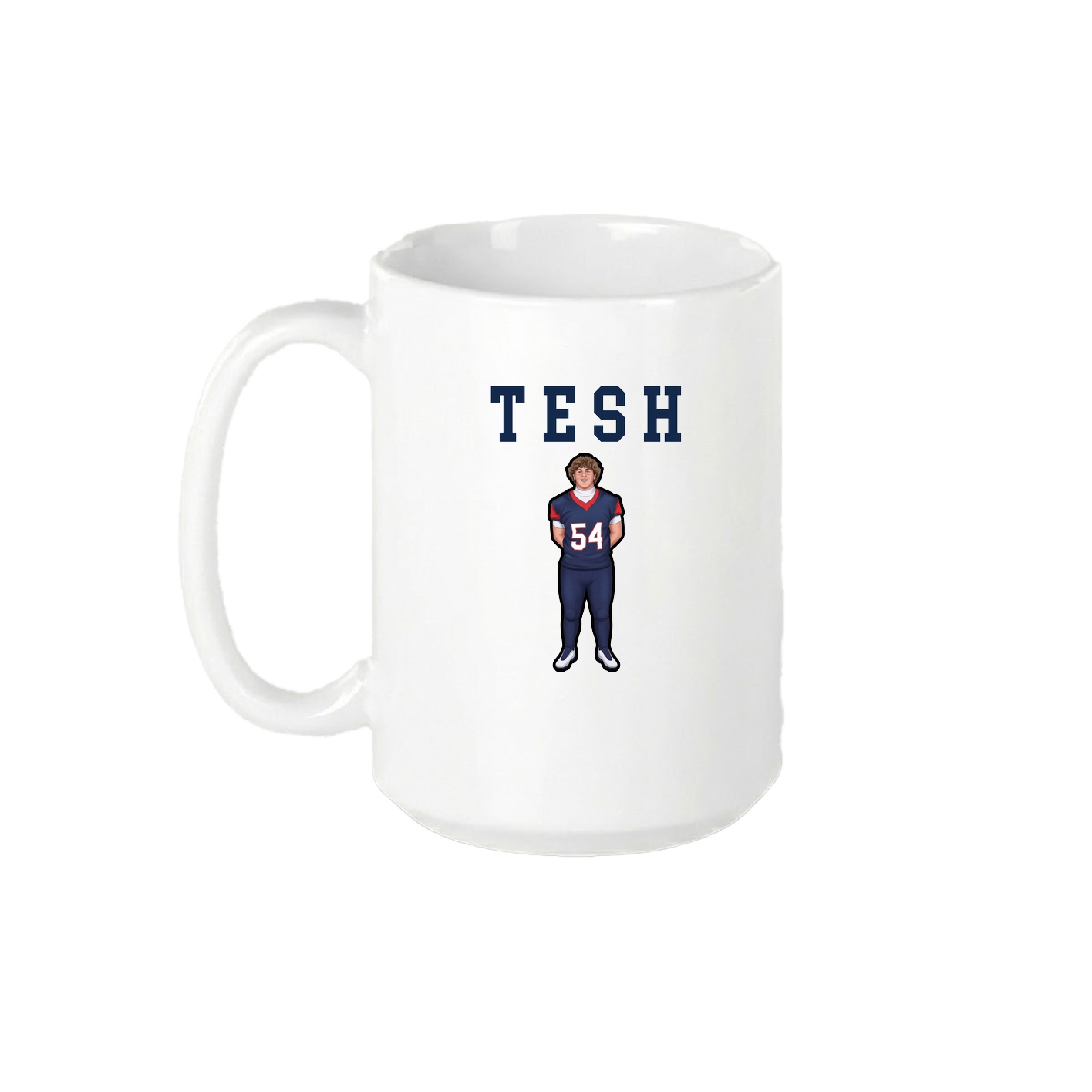 15oz Coffee Mug — Shirsey in White