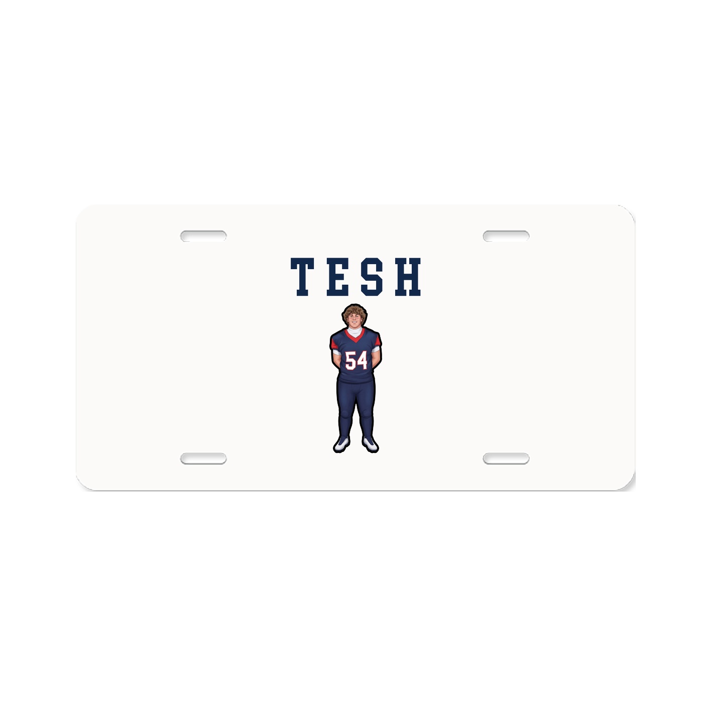 License Plate — Shirsey in Classic