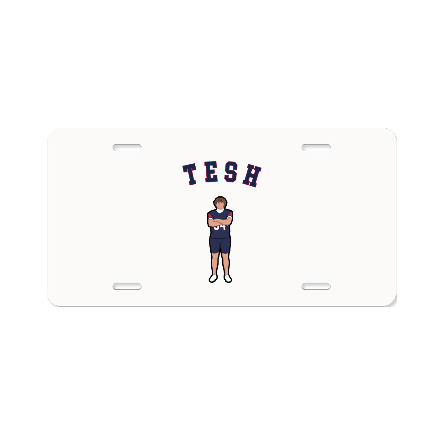 License Plate — Shirsey Arch in Classic