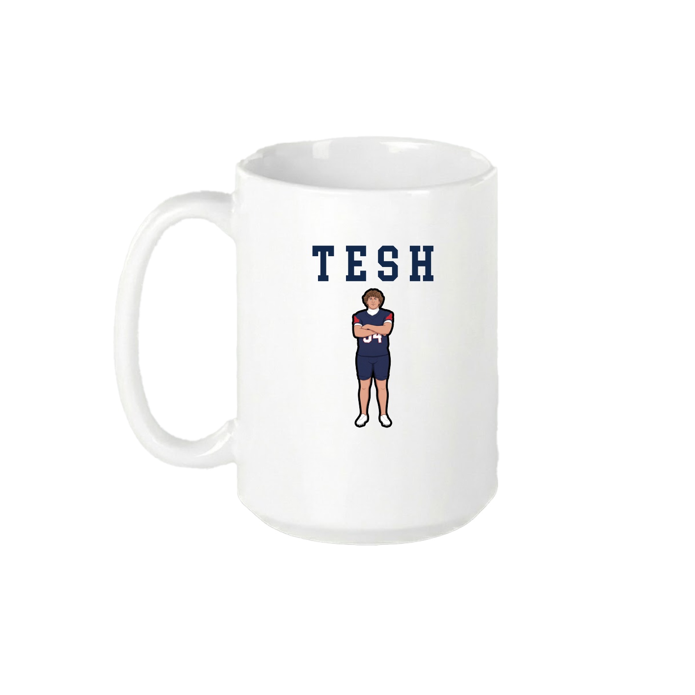 15oz Coffee Mug — Shirsey in White